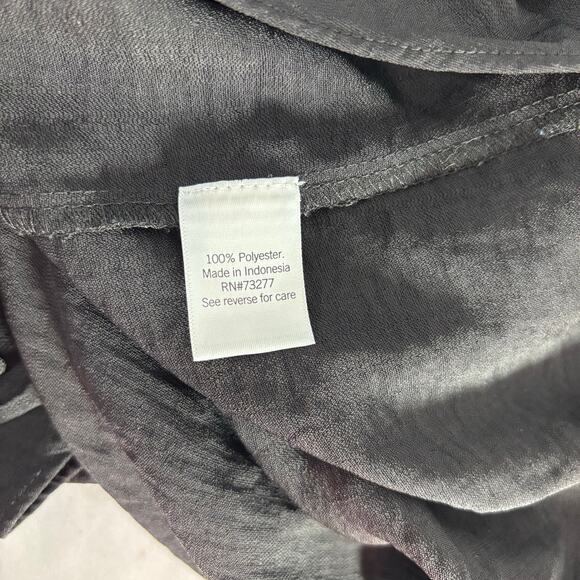 Women's Nine West Button Front Balloon Sleeve Tunic XXL - Picture 6 of 6